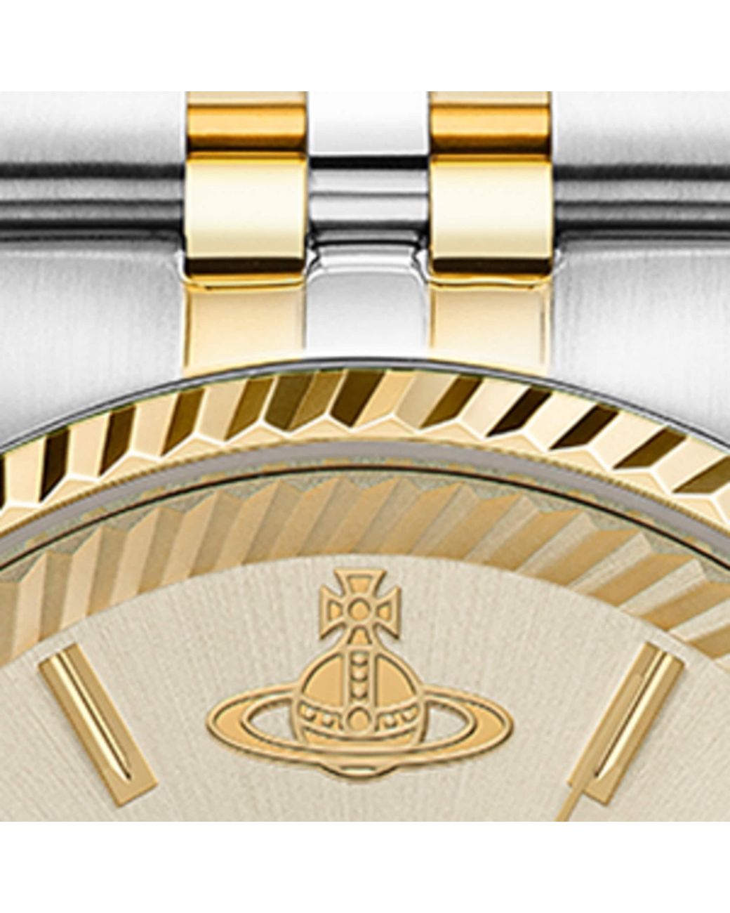 Vivienne Westwood Metallic Stainless Steel Seymour Homme Watch for men