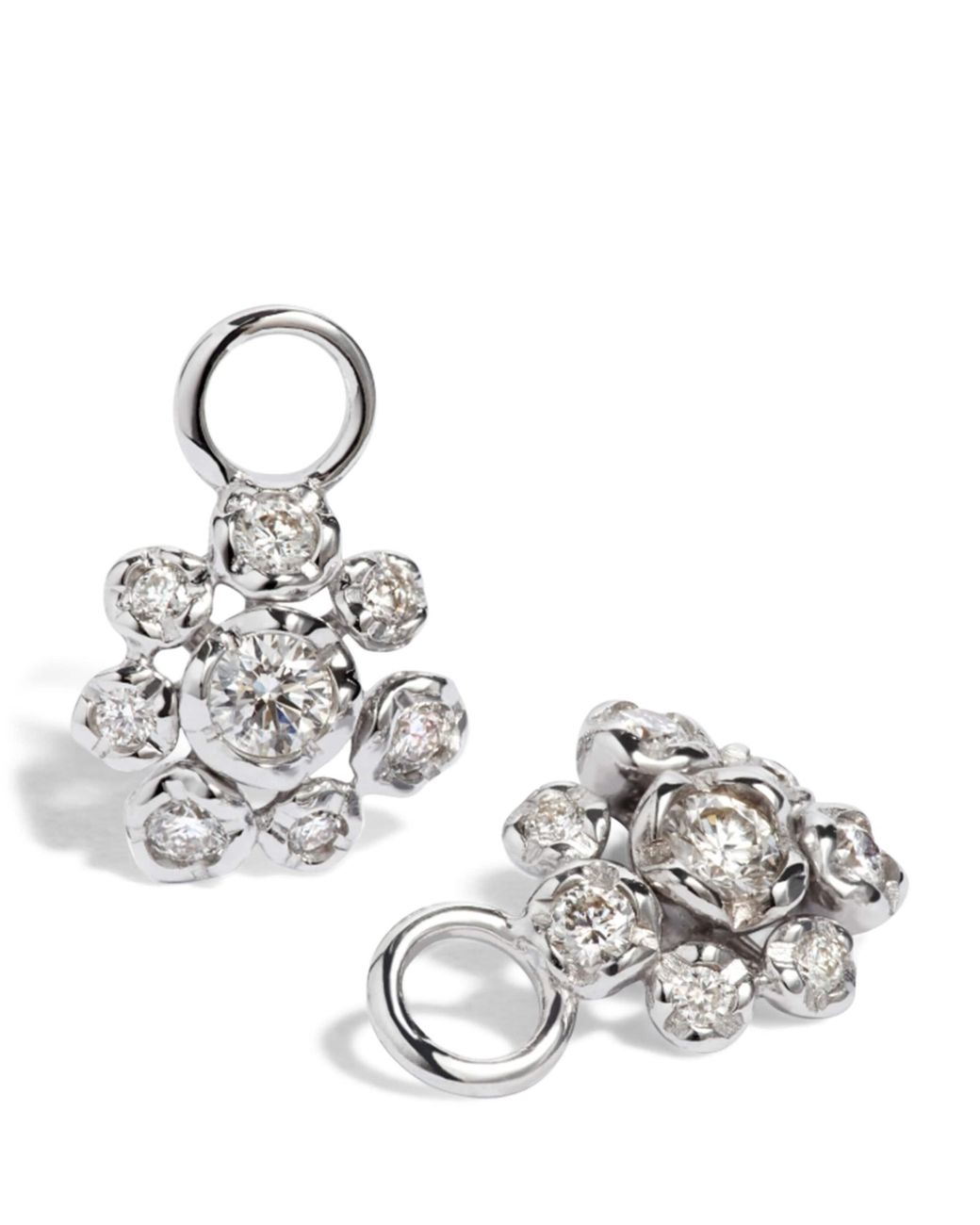 Annoushka Metallic And Diamond Whoopsie Daisy Earring Drops