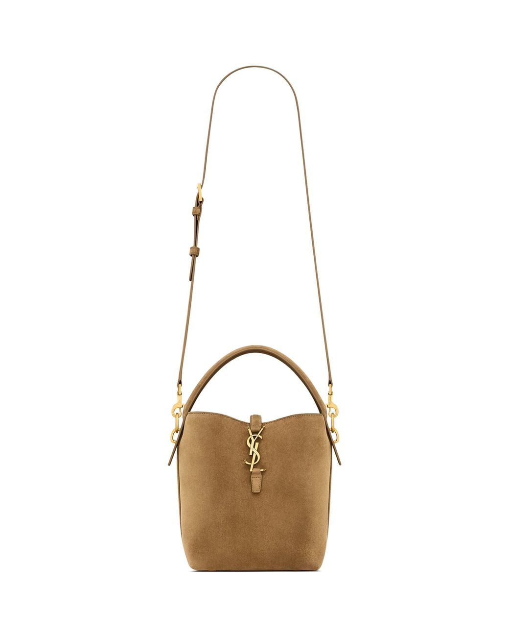 Saint Laurent Natural Small Le 37 Bucket Bag