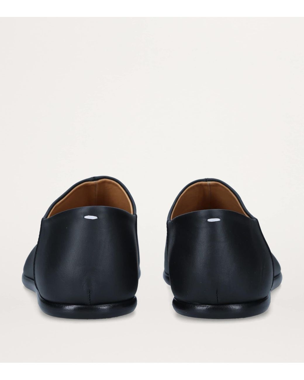Maison Margiela Blue Nappa Leather Tabi Babouche Mules for men