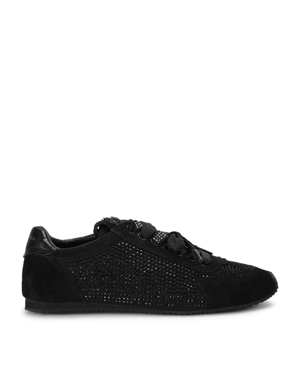 Kurt Geiger Black Embellished Islington Sneakers