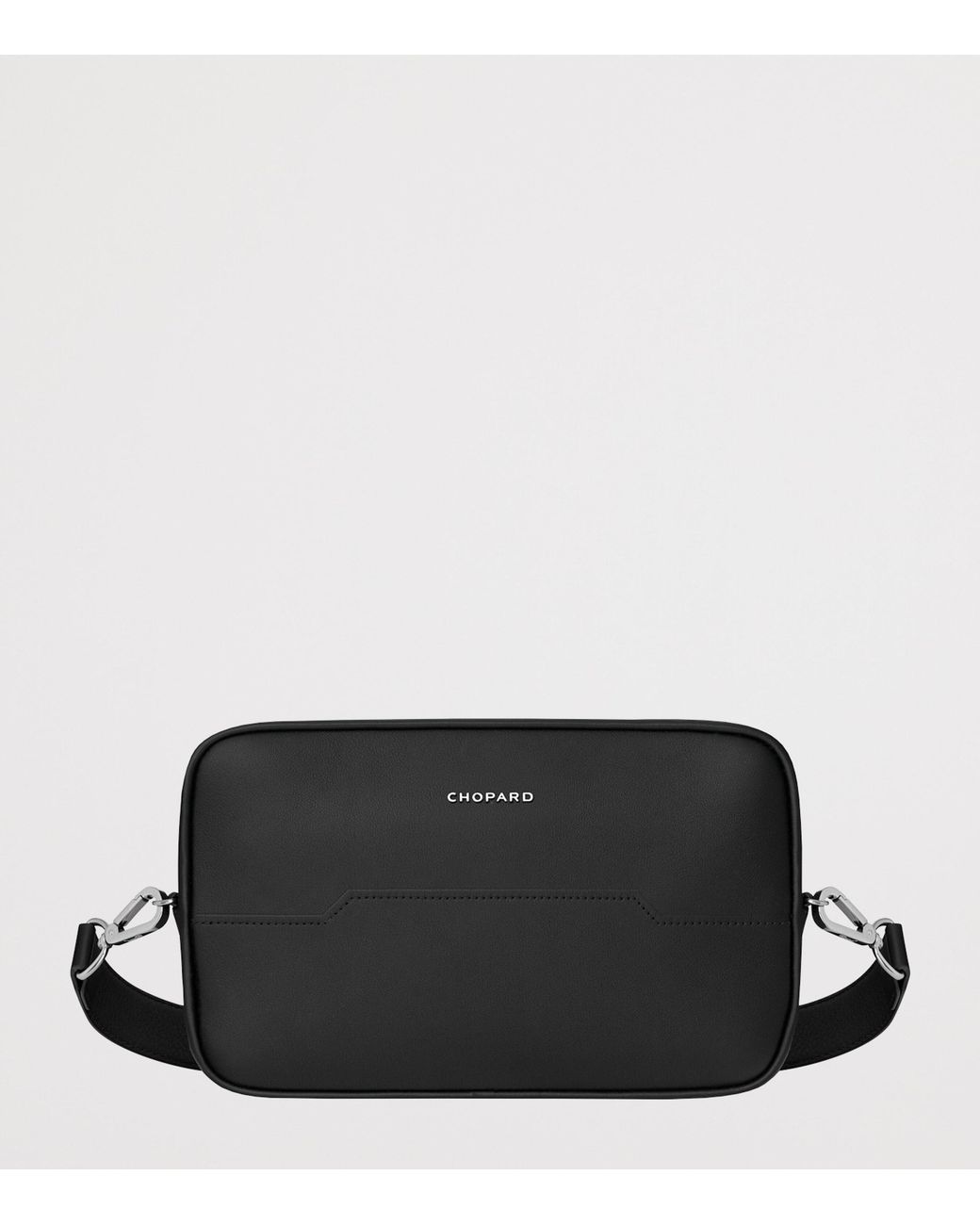 Chopard Black Small Leather Clutch Bag