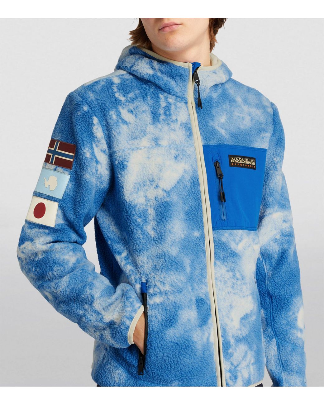 Napapijri blue hoodie sale