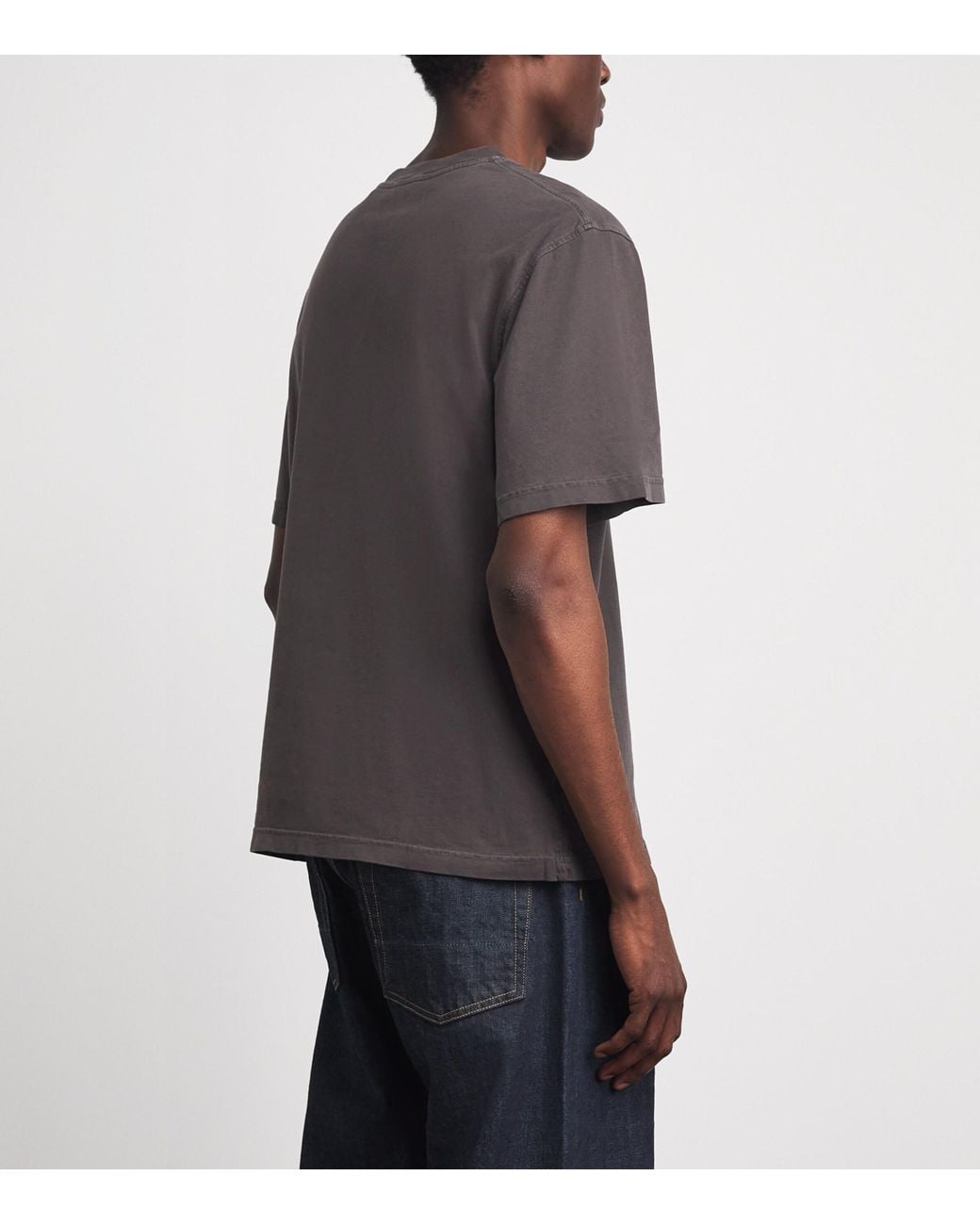 Agolde Gray Cotton Asha T-Shirt for men