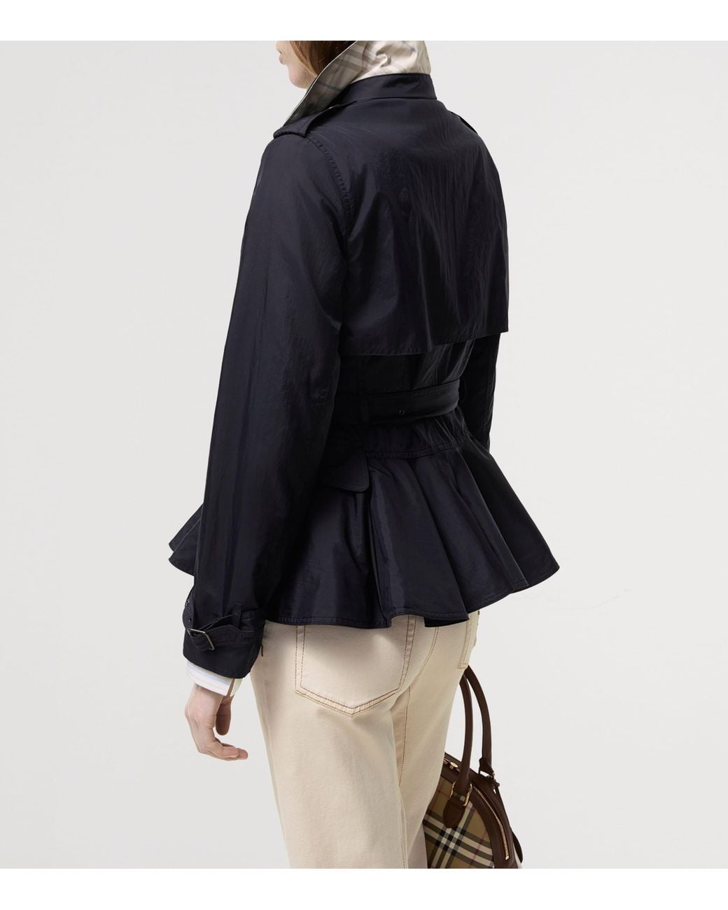 Burberry Blue Pembury Trench Jacket