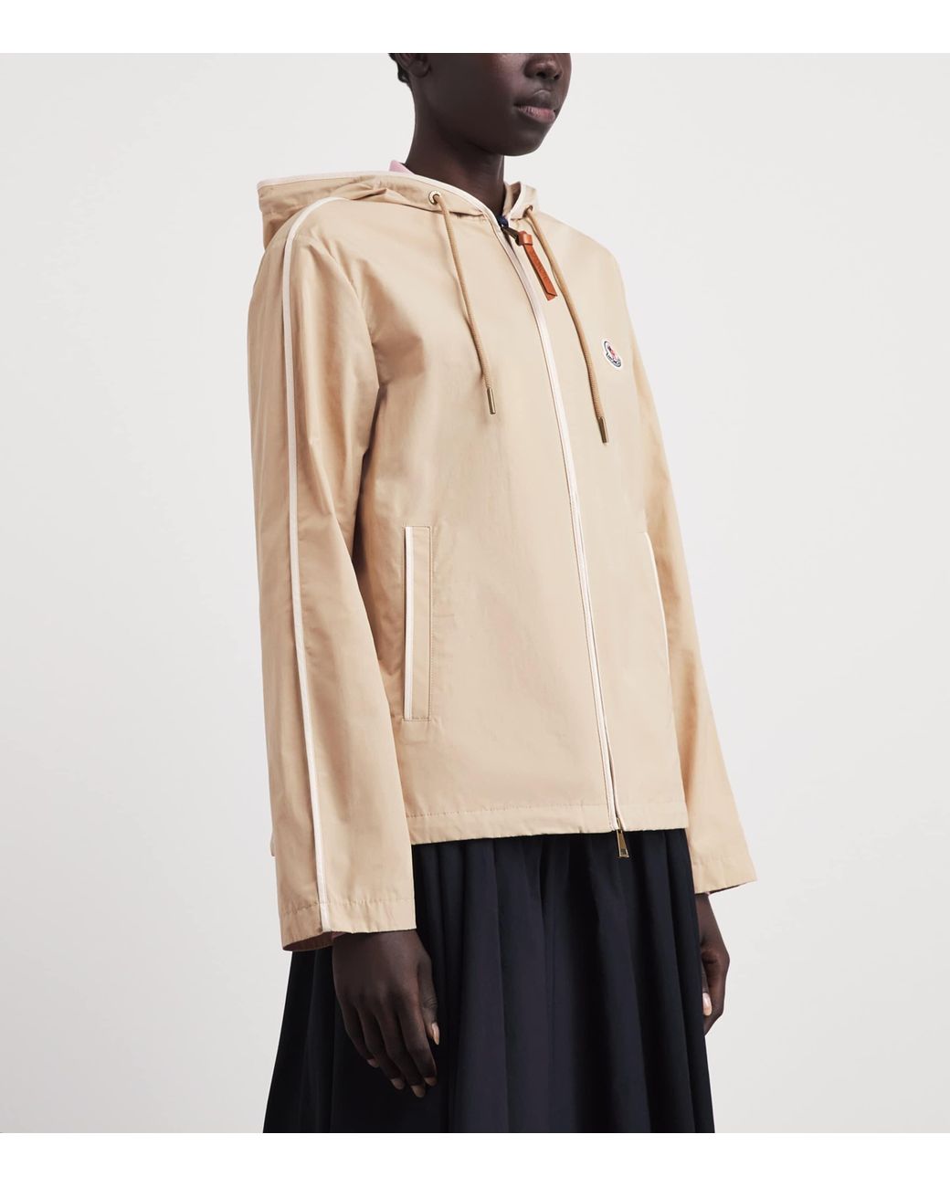 Moncler Natural Hooded Sarracenia Jacket