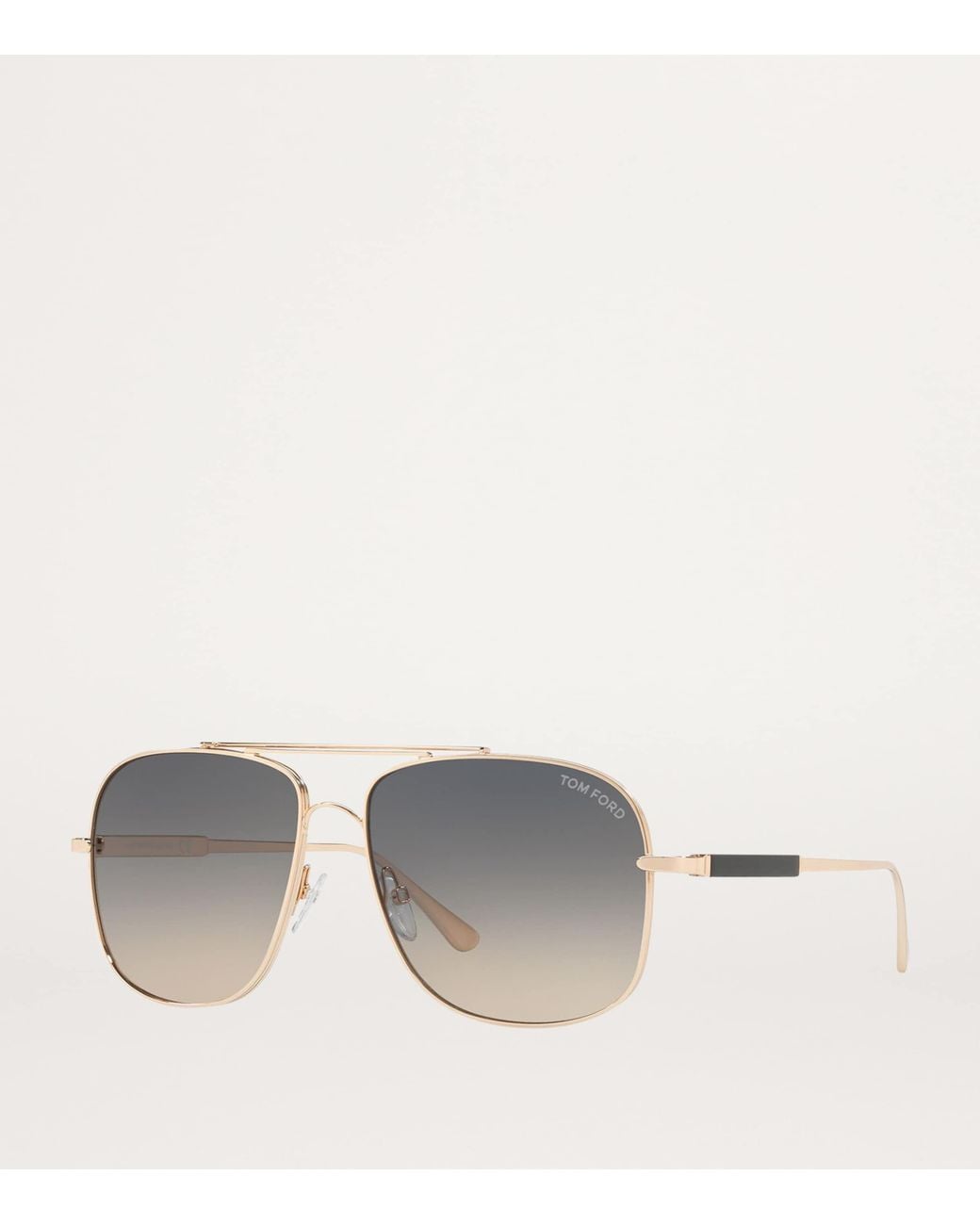 Tom Ford Gray Metal Ft0669 Sunglasses for men