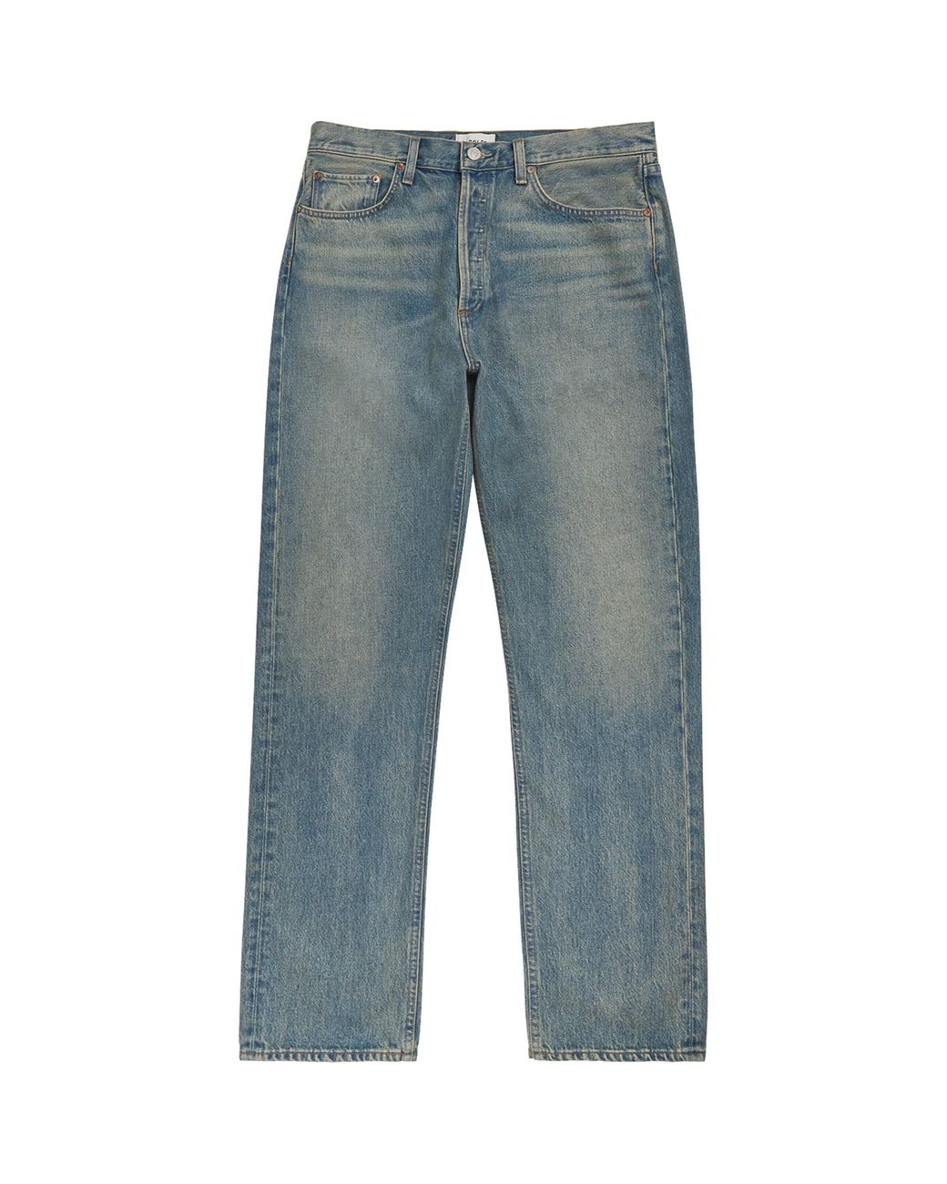Agolde Blue 90's Straight Jeans for men