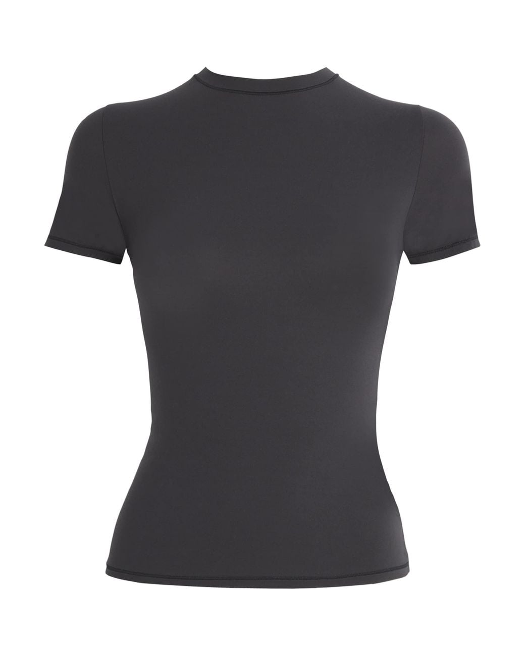 Skims Black Fits Everybody Short-Sleeve T-Shirt