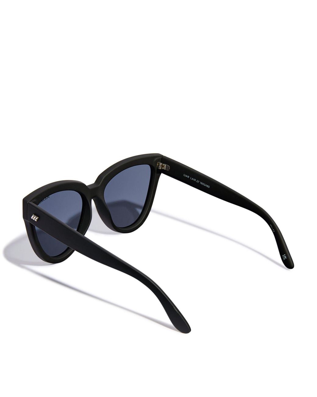 Le Specs Oversized Liar Lair Sunglasses in Blue | Lyst Canada