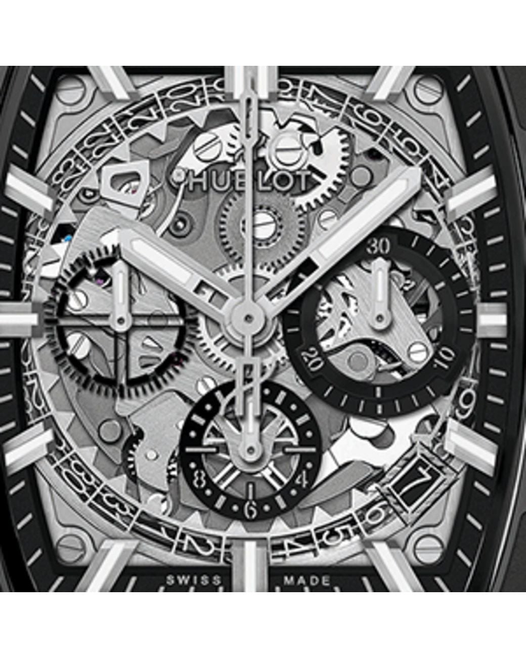 Hublot Black Titanium And Ceramic Spirit Of The Big Bang Chronograph Watch