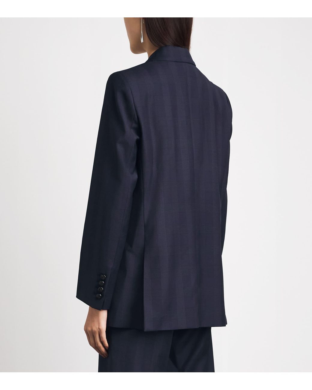 Blazé Milano Blue Virgin Wool Aramis Everynight Double-Breasted Blazer