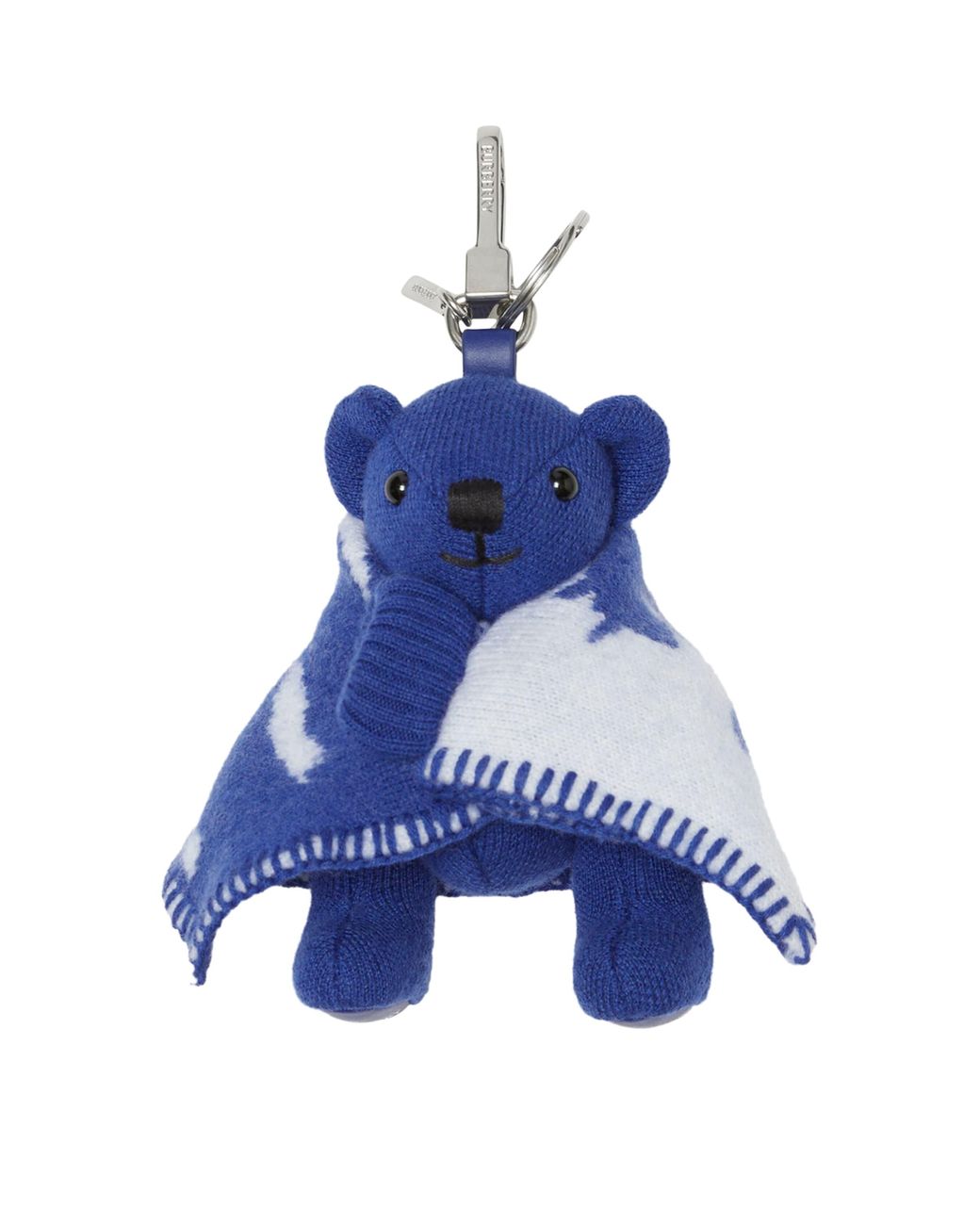 Burberry Blue Cashmere Thomas Bear Charm