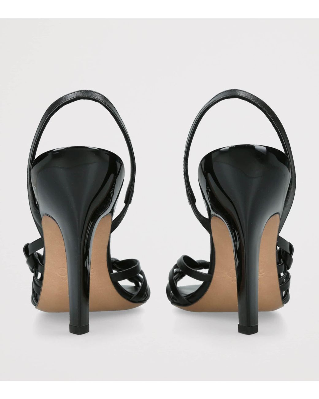 Chloé Black Leather Estra Slingback Pumps 100