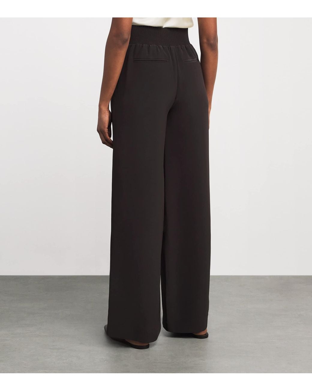 Joseph Black Nour Wide-Leg Trousers