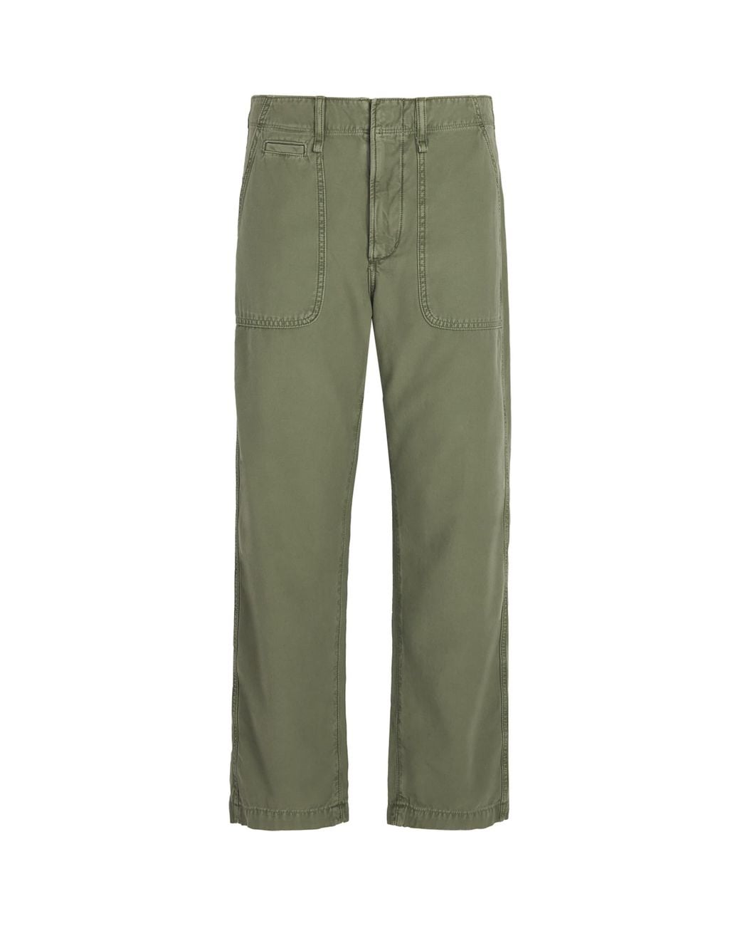 Citizens of Humanity Green Cotton Winslow Utility Trousers