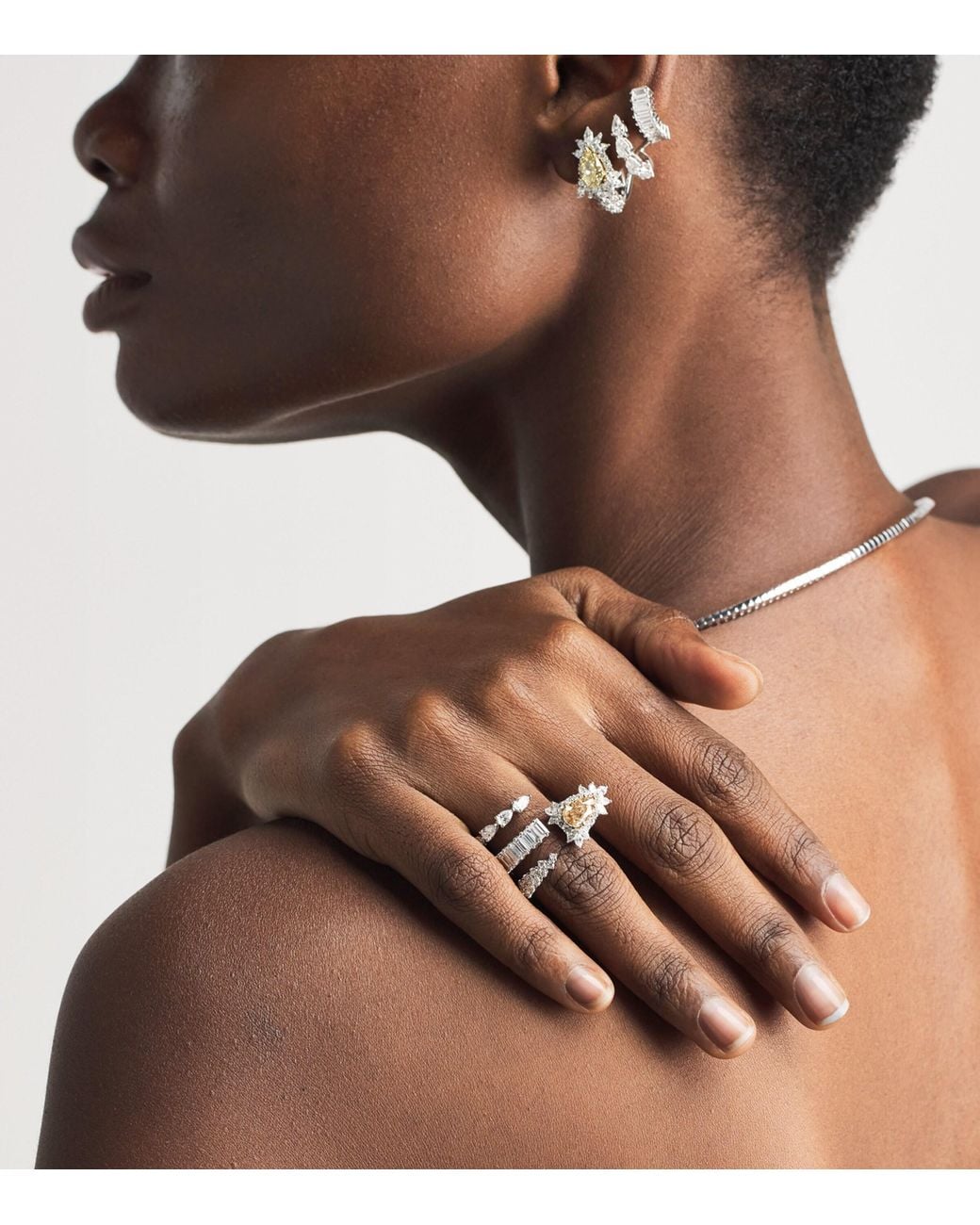 YEPREM Natural And Diamond Reign Supreme Ring