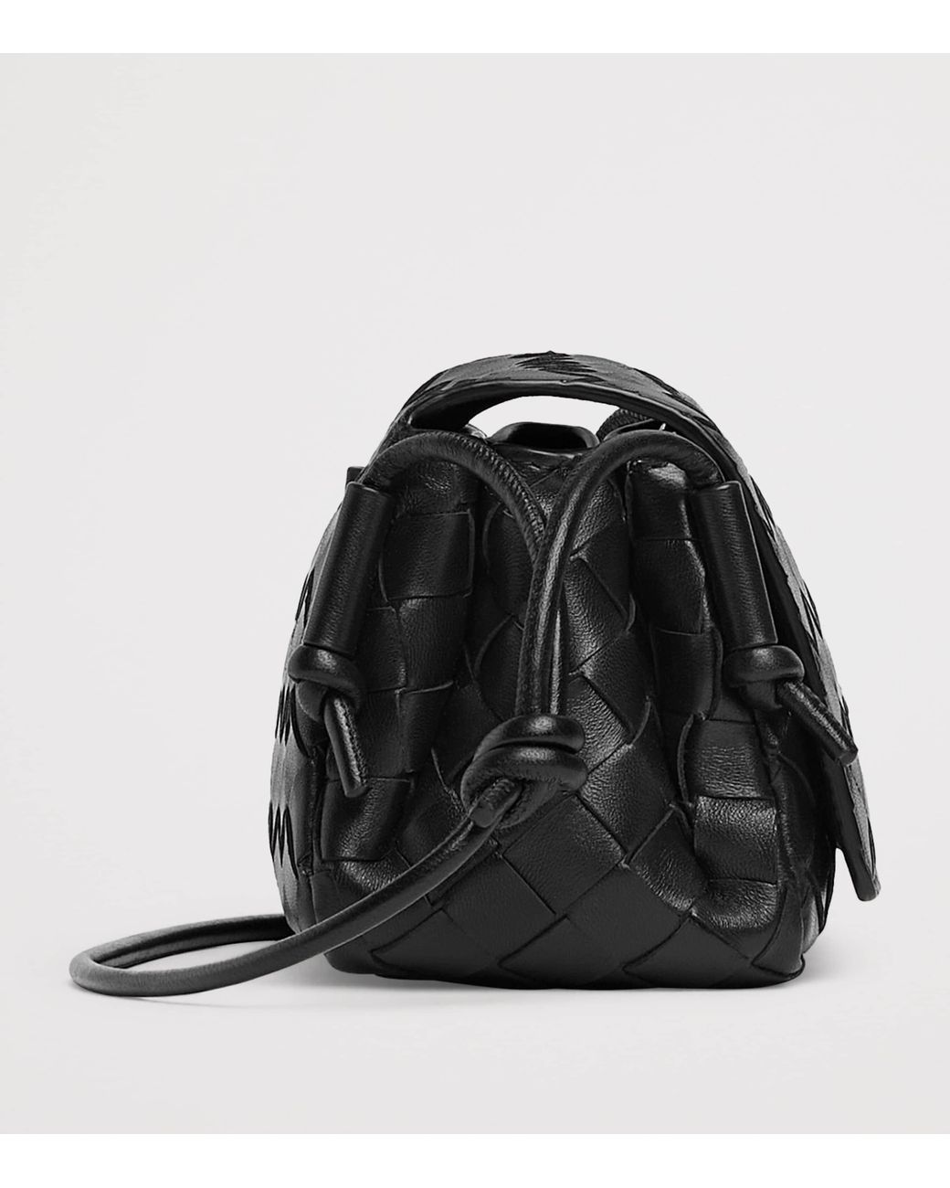 Bottega Veneta Black Notturno Adjustable-Strap Shoulder Bag