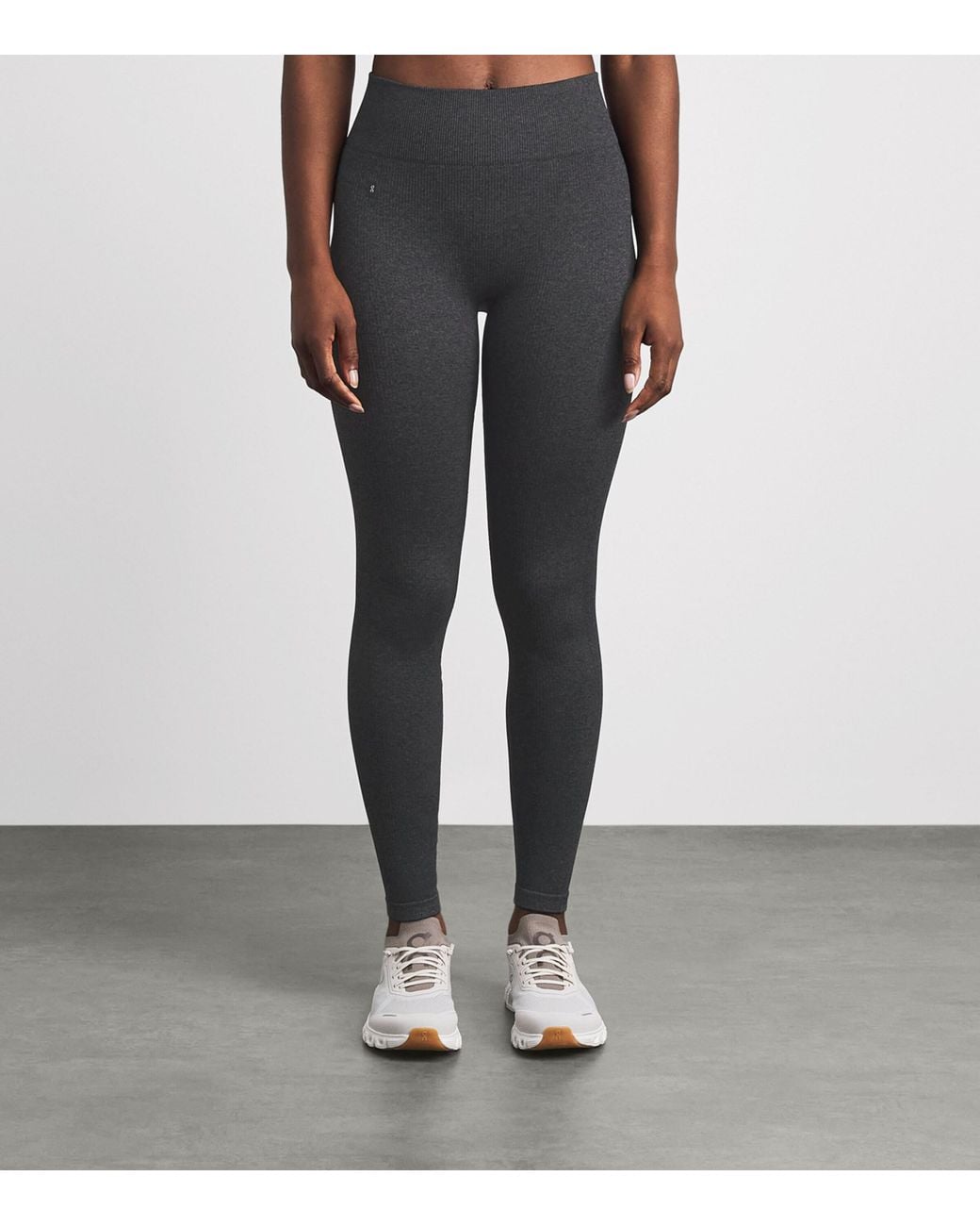 On Shoes Black Knitted Studio Leggings