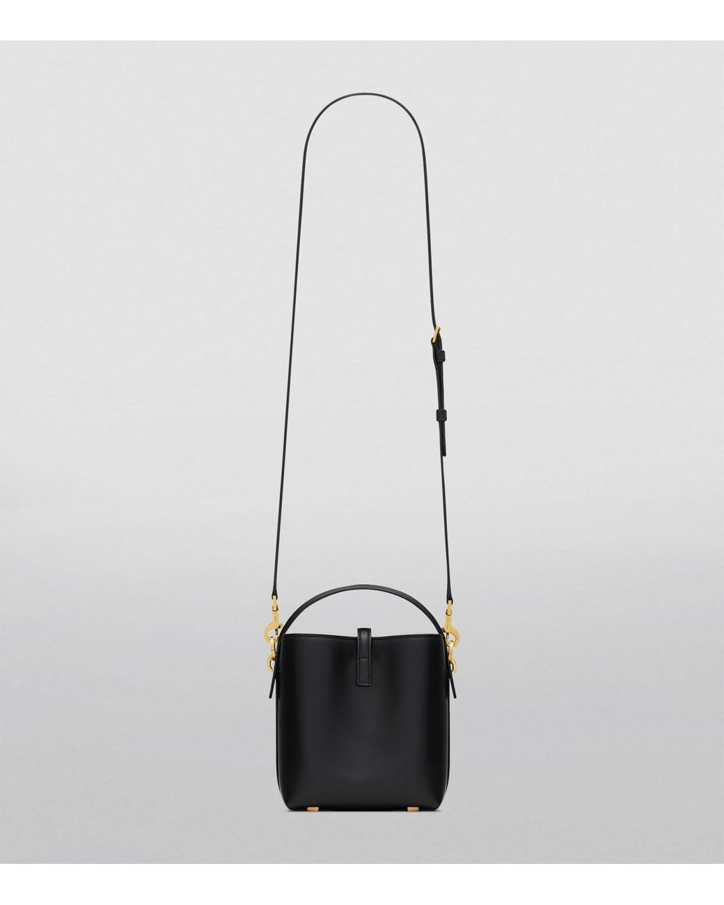 Saint Laurent White Mini Le 37 Bucket Bag