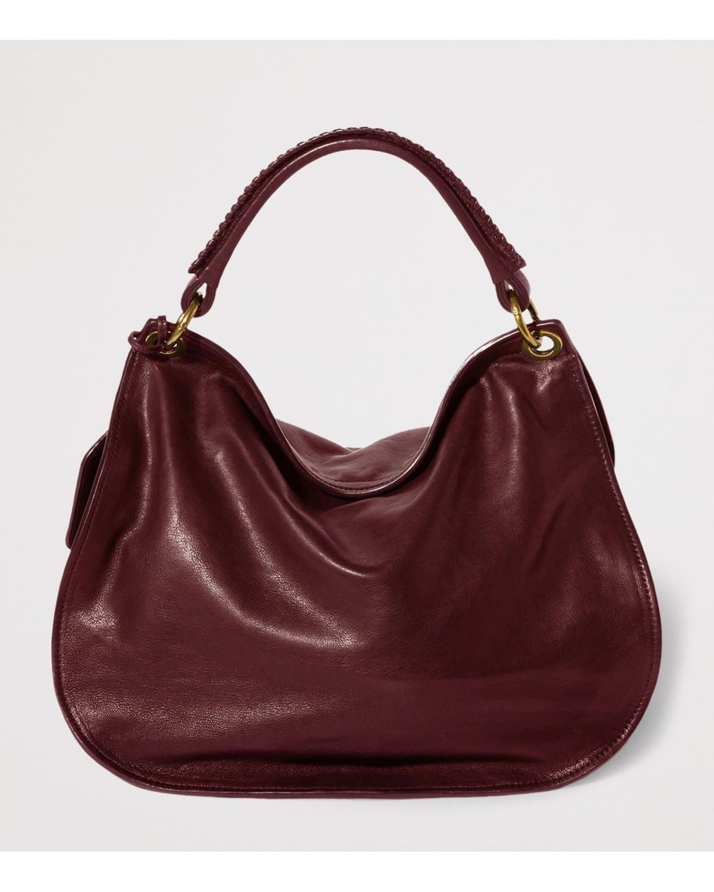 Miu Miu Red Leather Rendez-Vous Shoulder Bag