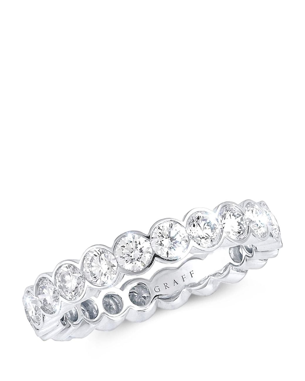 Graff White And Diamond Classic Wedding Ring