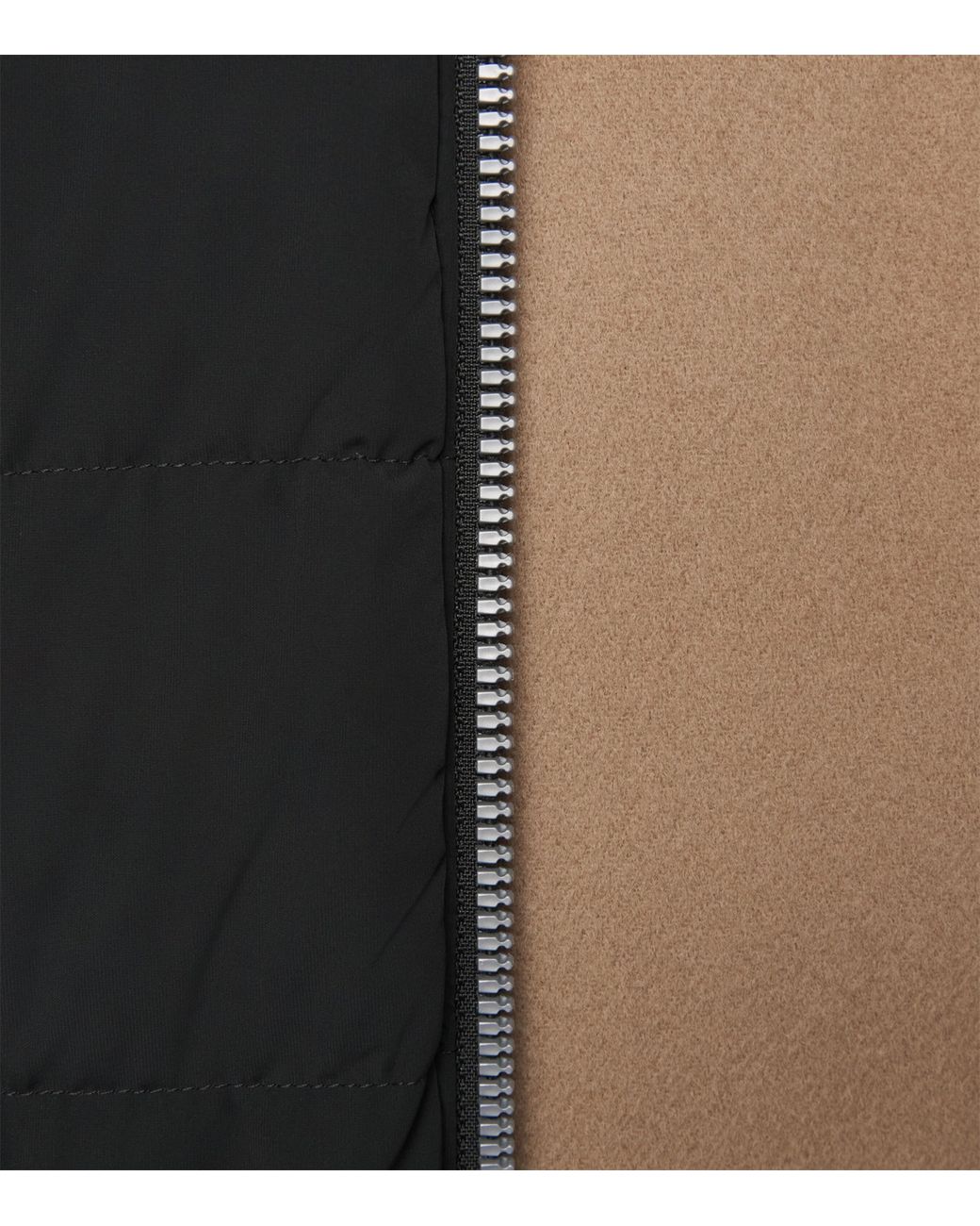 Mackage Brown Wool Down-Padded Reversible Niko Puffer Jacket for men