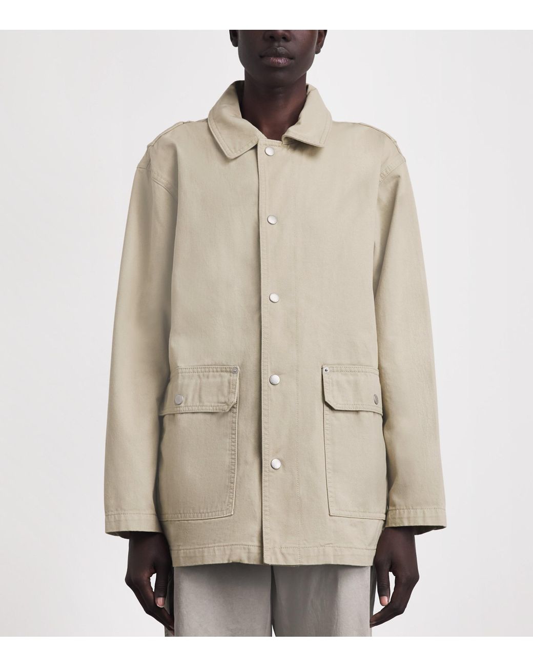 Still Here Natural Cotton Barn Jacket