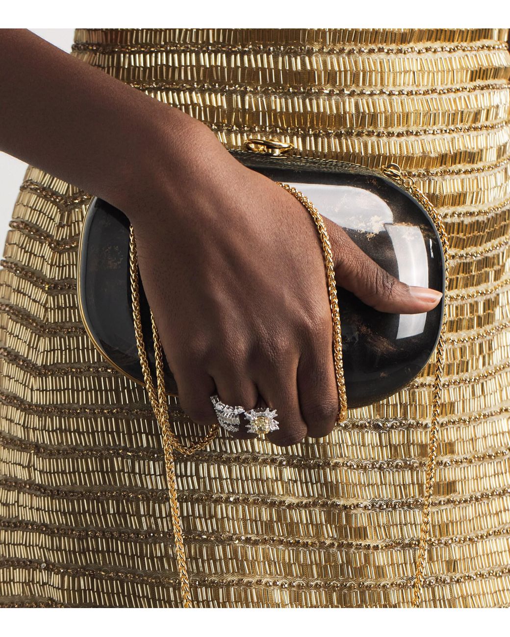 YEPREM Natural And Diamond Reign Supreme Ring