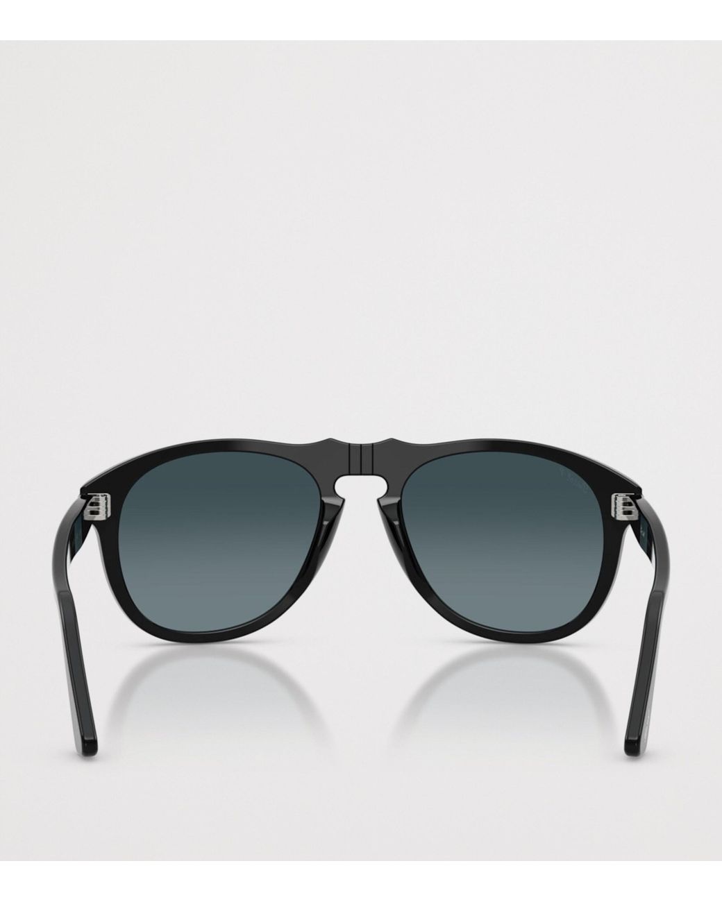 Persol Black Po0649Ne Total Arrow Pilot Sunglasses