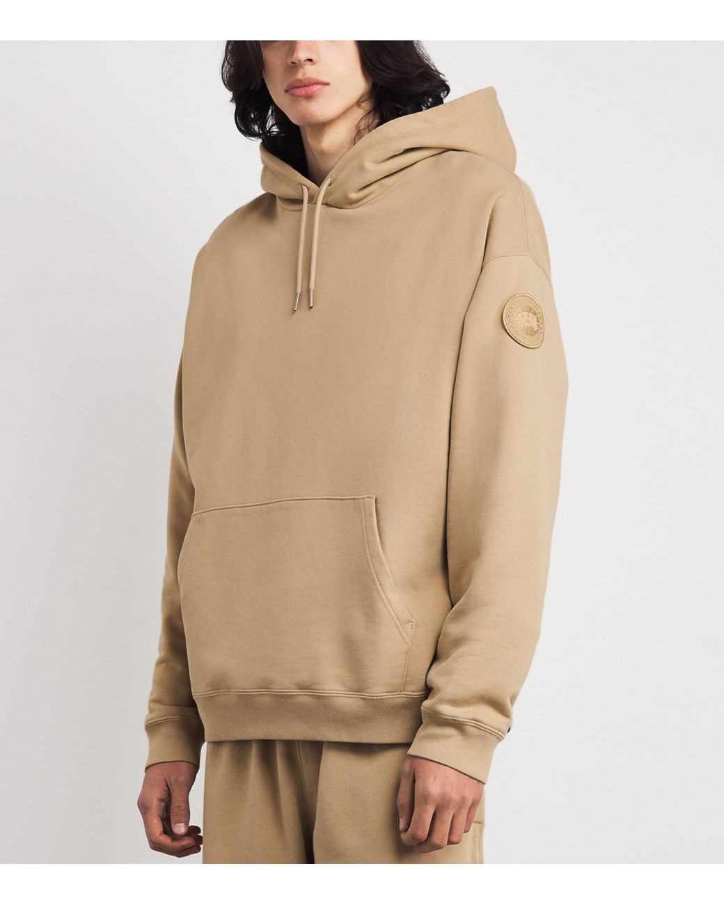 Canada Goose Natural Organic Cotton Tonal Rove Hoodie for men