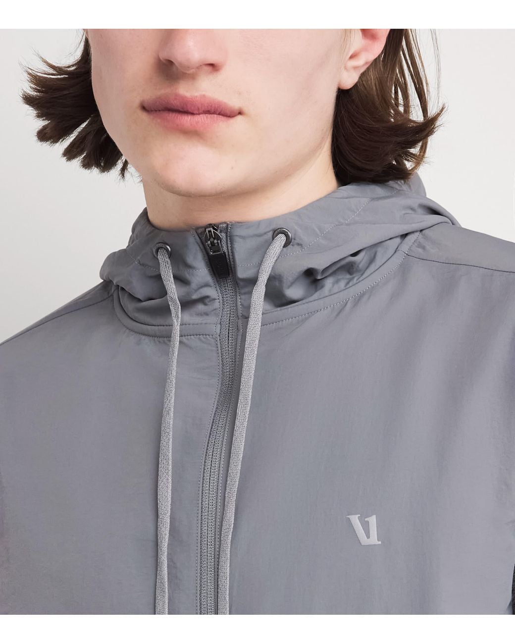 vuori Gray Sunday Element Jacket for men