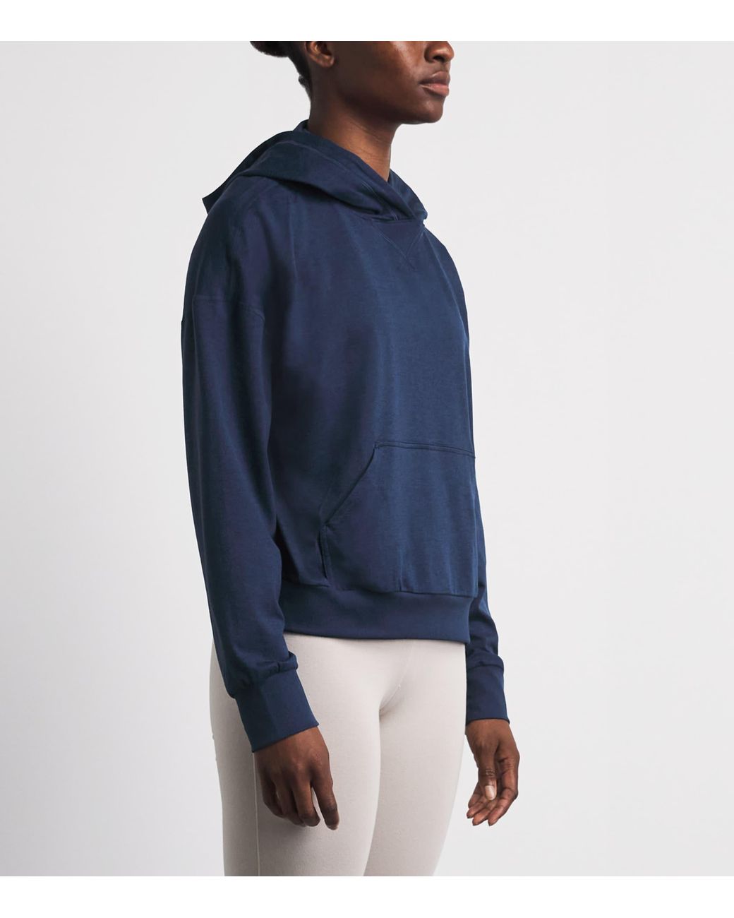 vuori Blue Modern Halo Hoodie