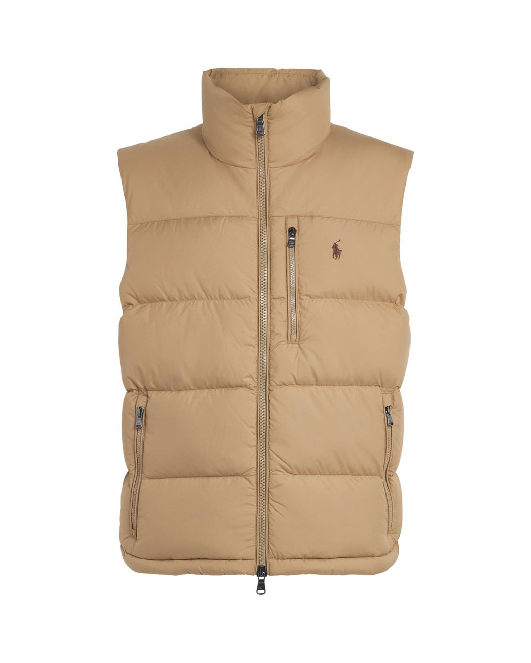 Polo Ralph Lauren Natural Gorham Down Gilet for men