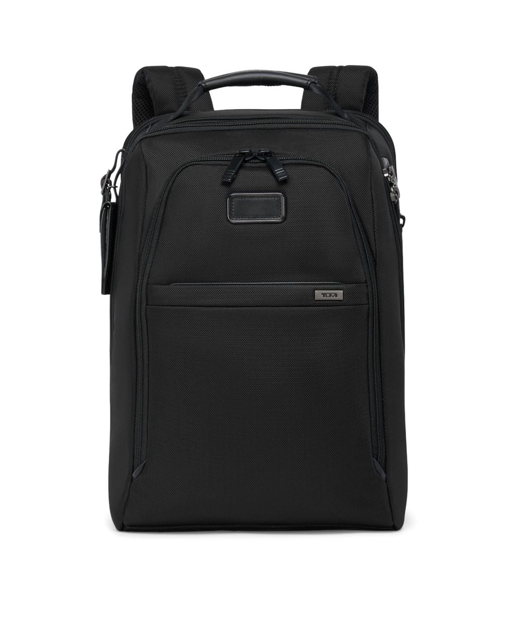 Tumi Black Alpha 4 Medium 15” Expandable Backpack