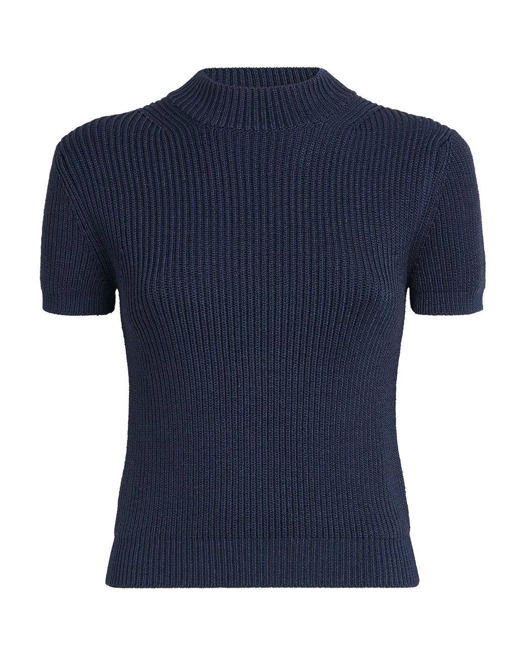 FFORME Blue Short-Sleeve Katia Sweater