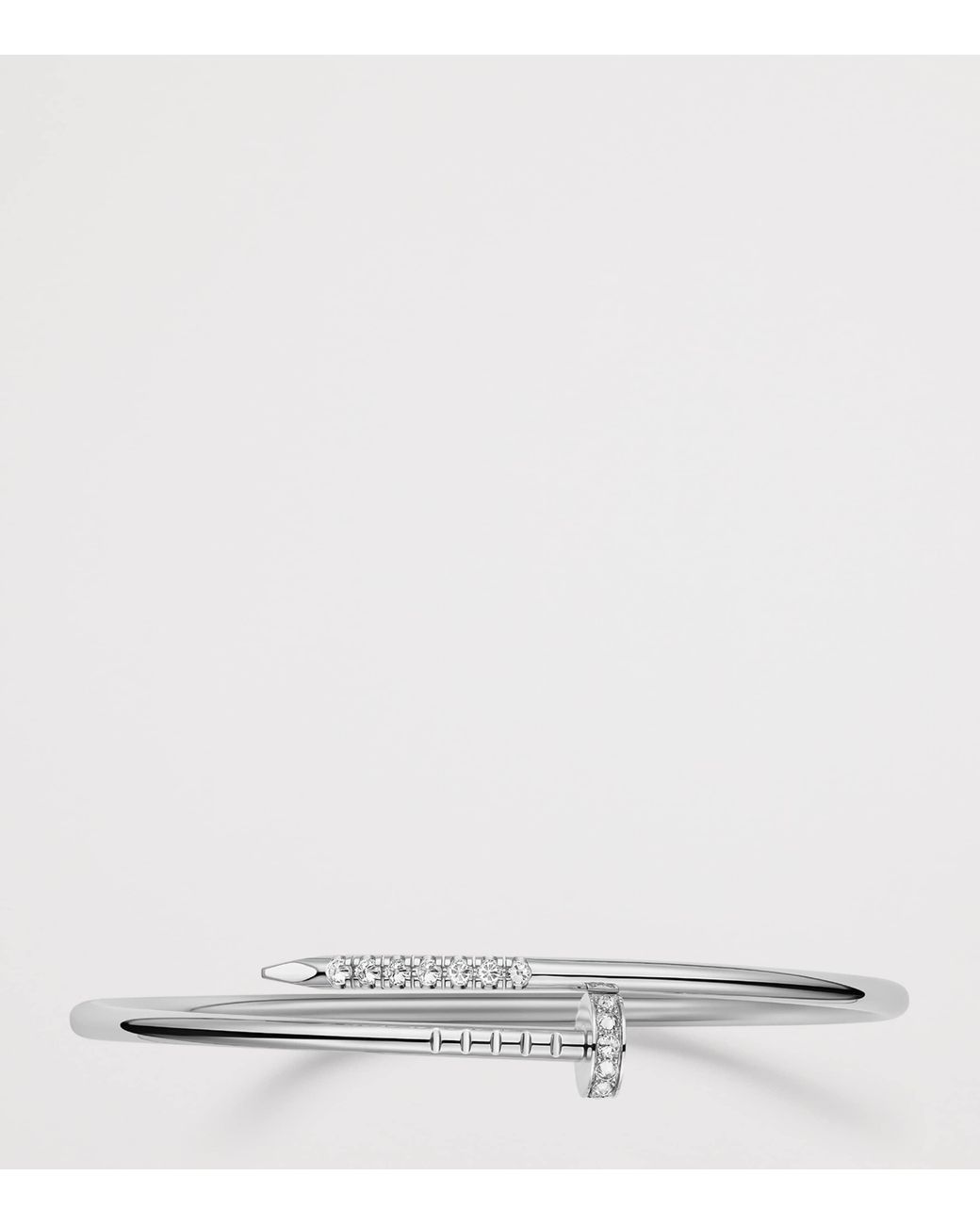 Cartier Metallic Small And Diamond Juste Un Clou Bracelet