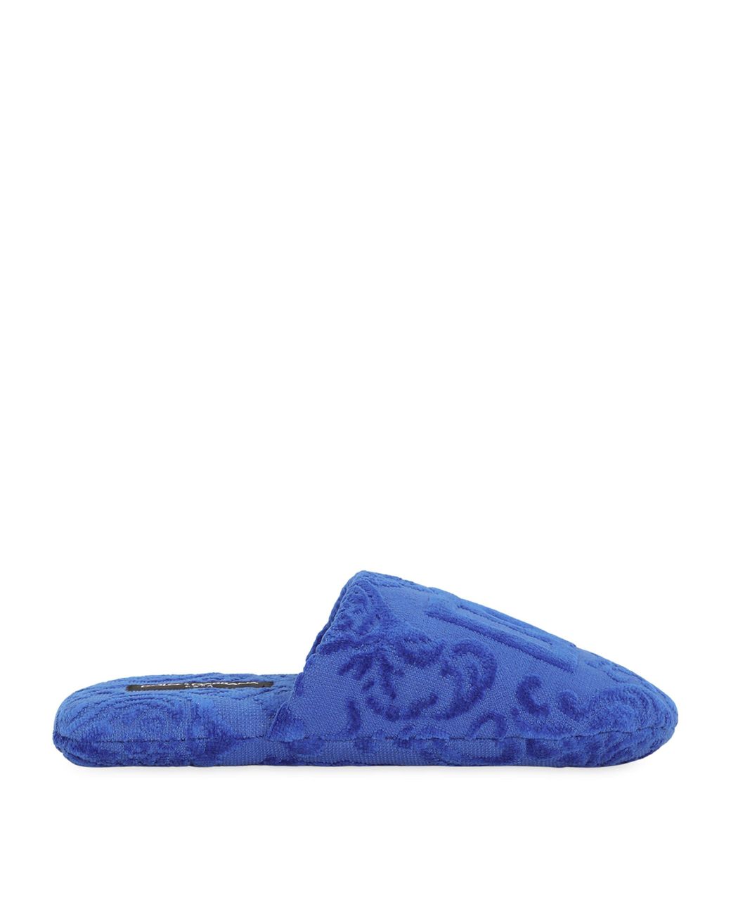 Dolce & Gabbana Blue Dg Logo Slippers for men
