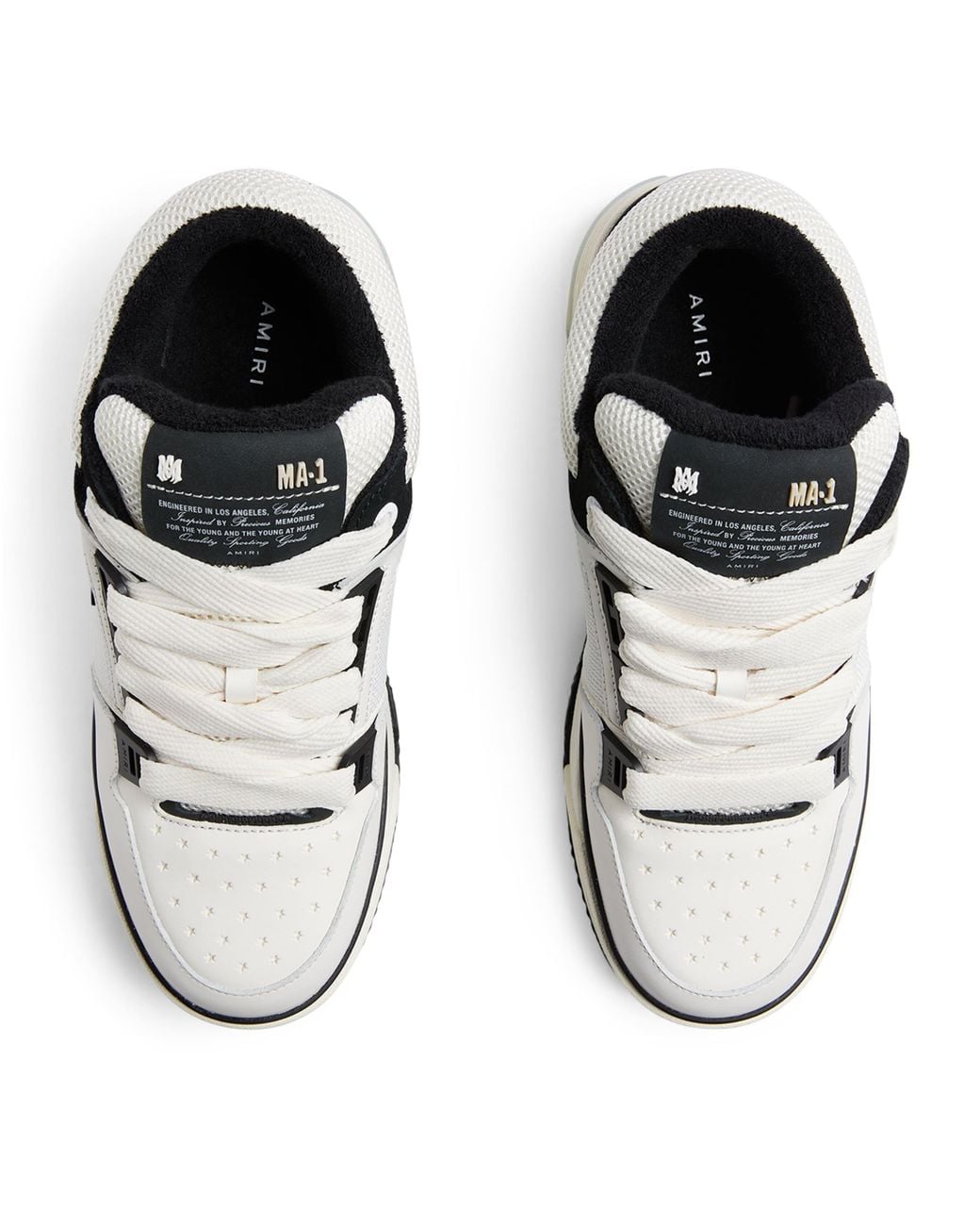 Amiri White Leather Ma-1 Sneakers for men