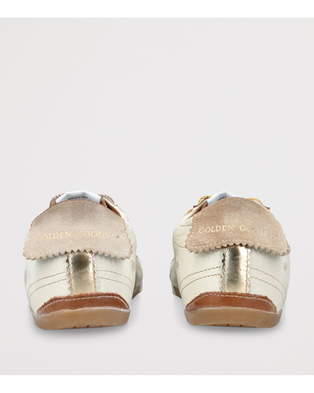 Golden Goose Deluxe Brand Natural Leather True Star Sneakers