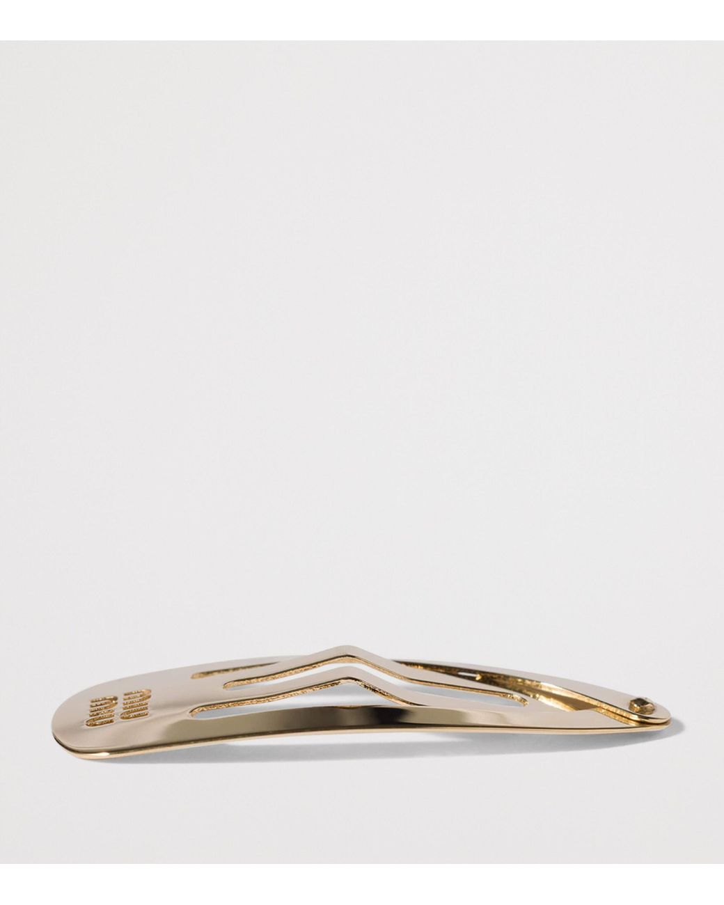 Miu Miu Metallic Metal Hair Clips