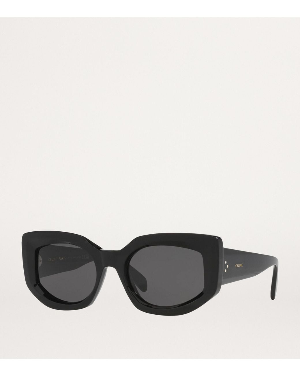 Céline Black Bold 3 Dots Sunglasses