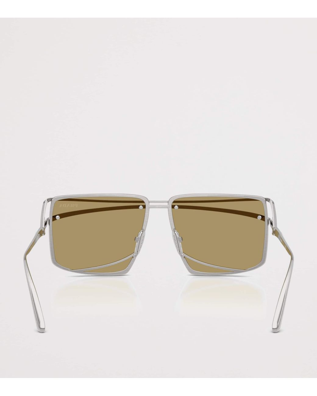 Prada Natural Metal Runway Sunglasses for men