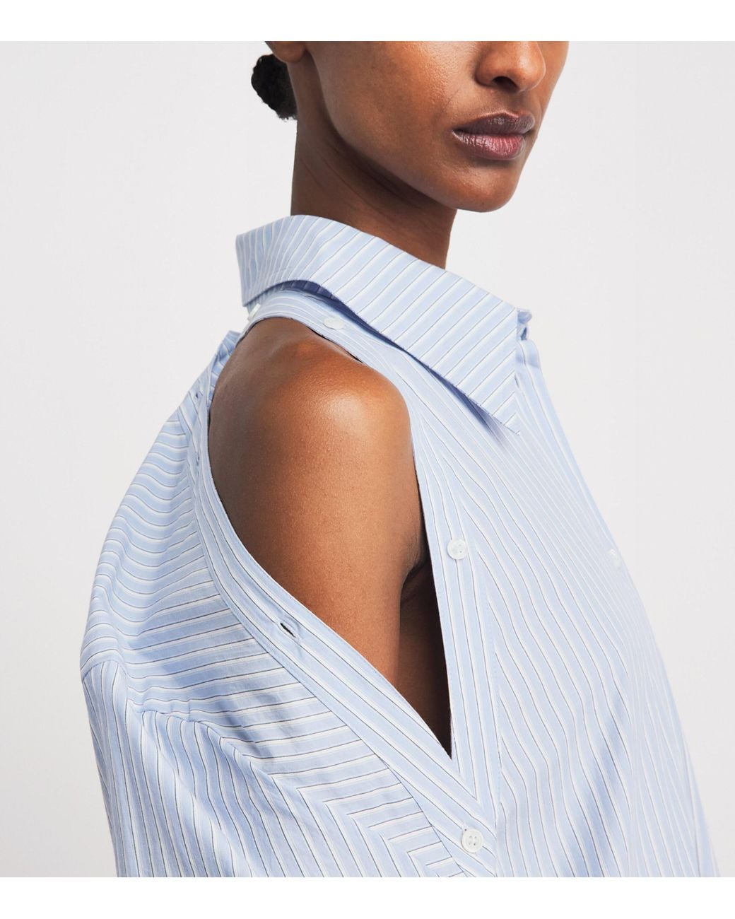 Nanushka Blue Cotton Nananda Shirt
