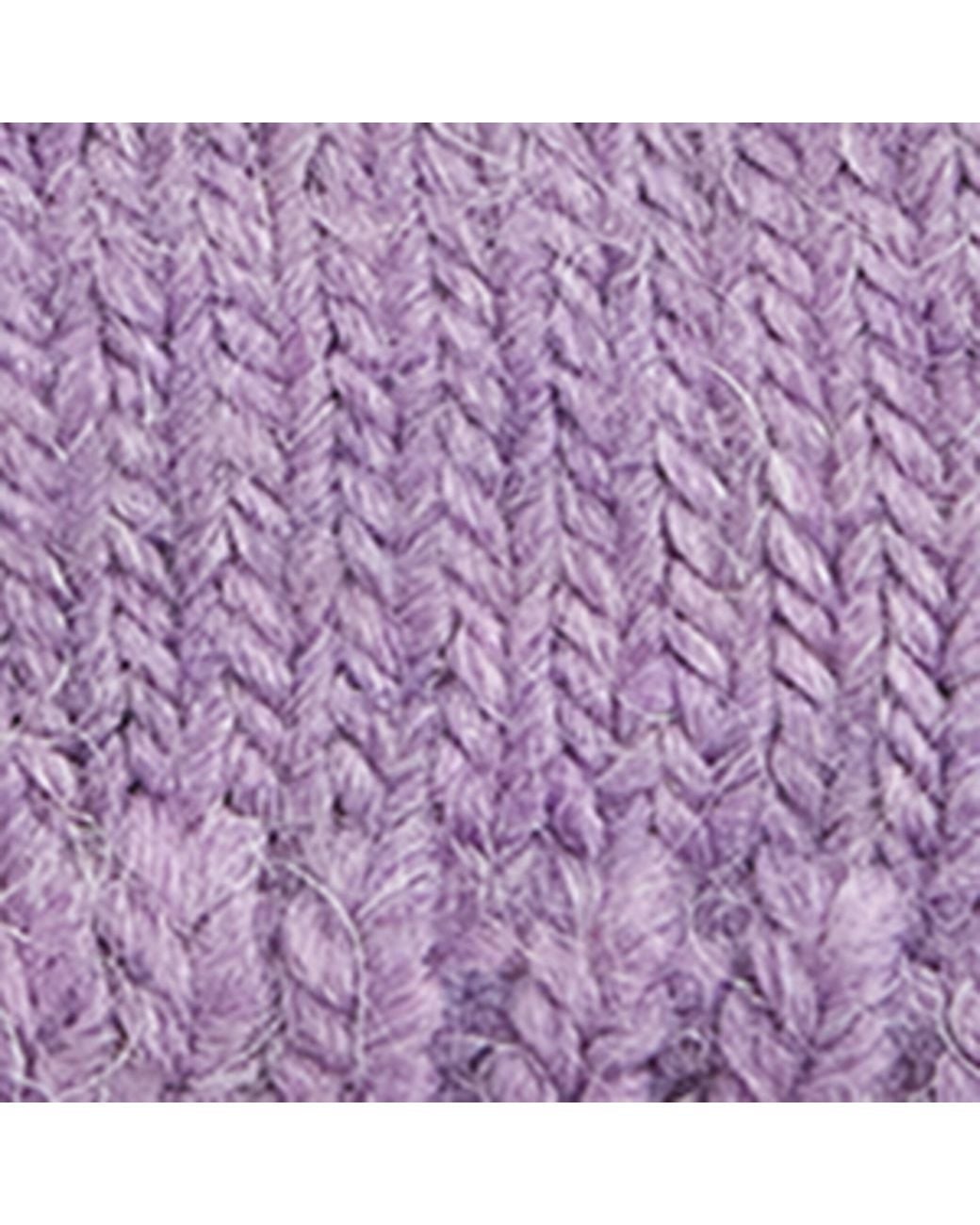 Falke Purple Mid-Calf Cosy Plush Socks