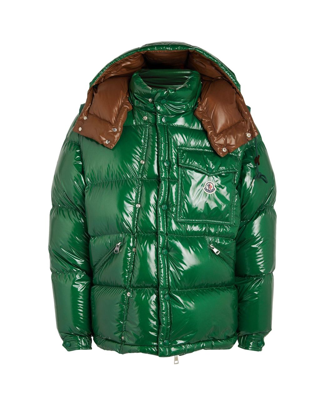 Moncler green jacket deals