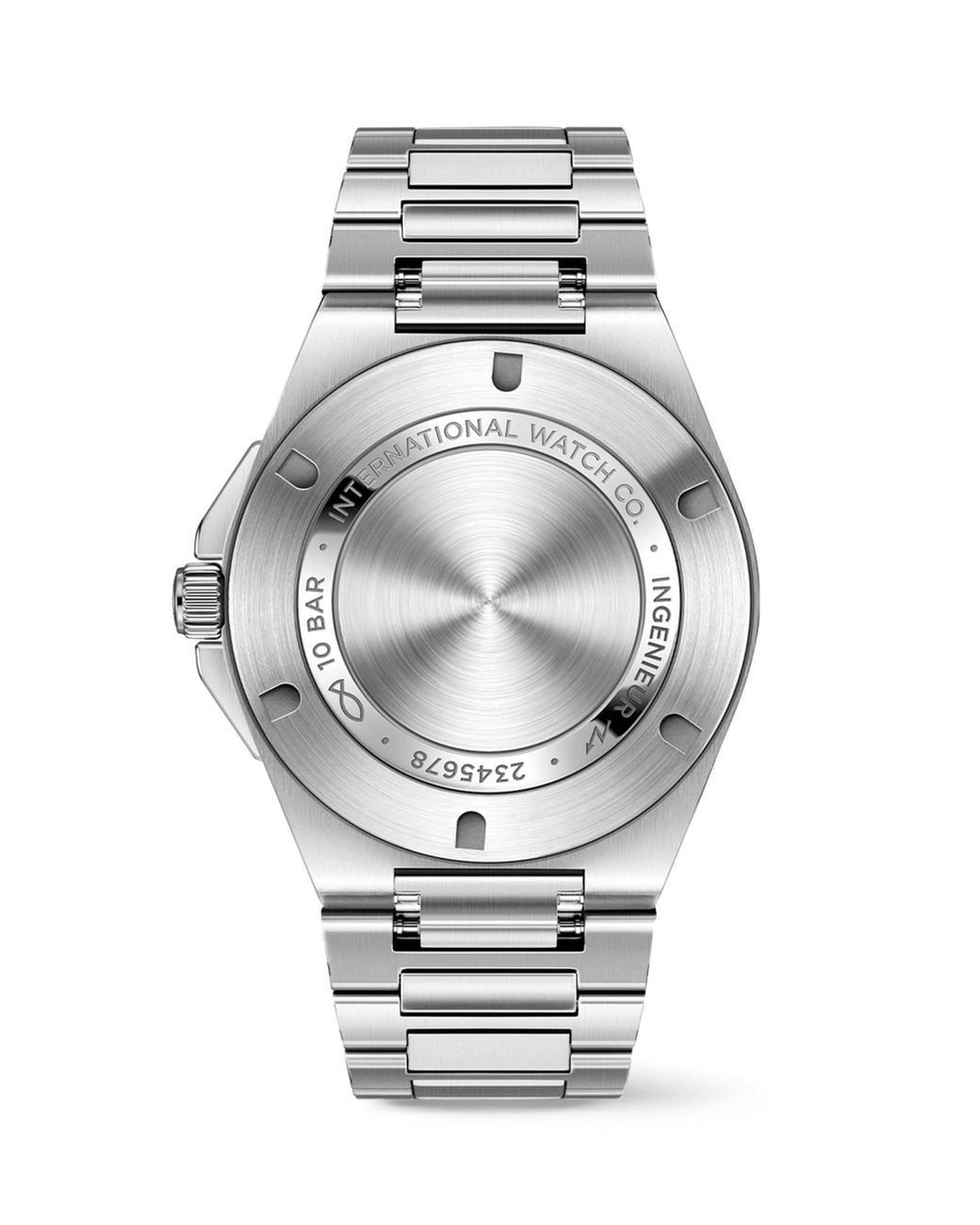 Iwc Gray Stainless Steel Ingenieur Automatic Watch 40mm