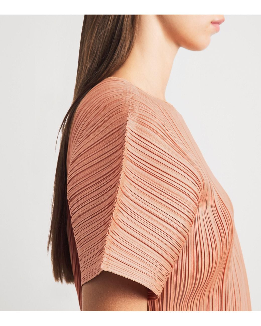 Pleats Please Issey Miyake Pink Monthly Colors June Blouse
