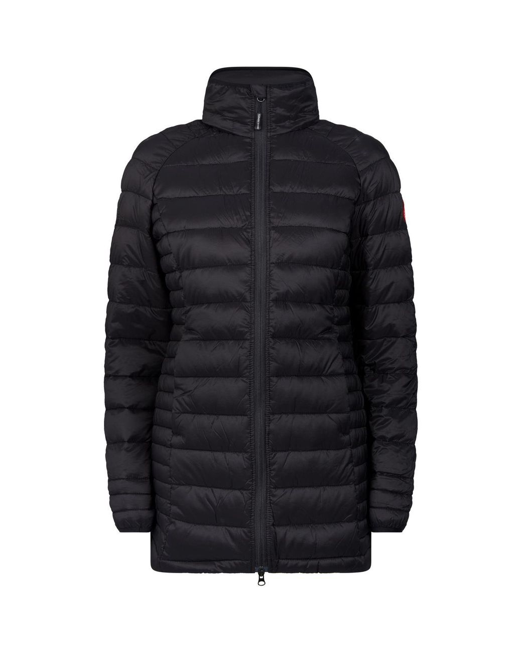 Canada Goose Brookvale Hooded Quilted Down Coat in Black Lyst UK