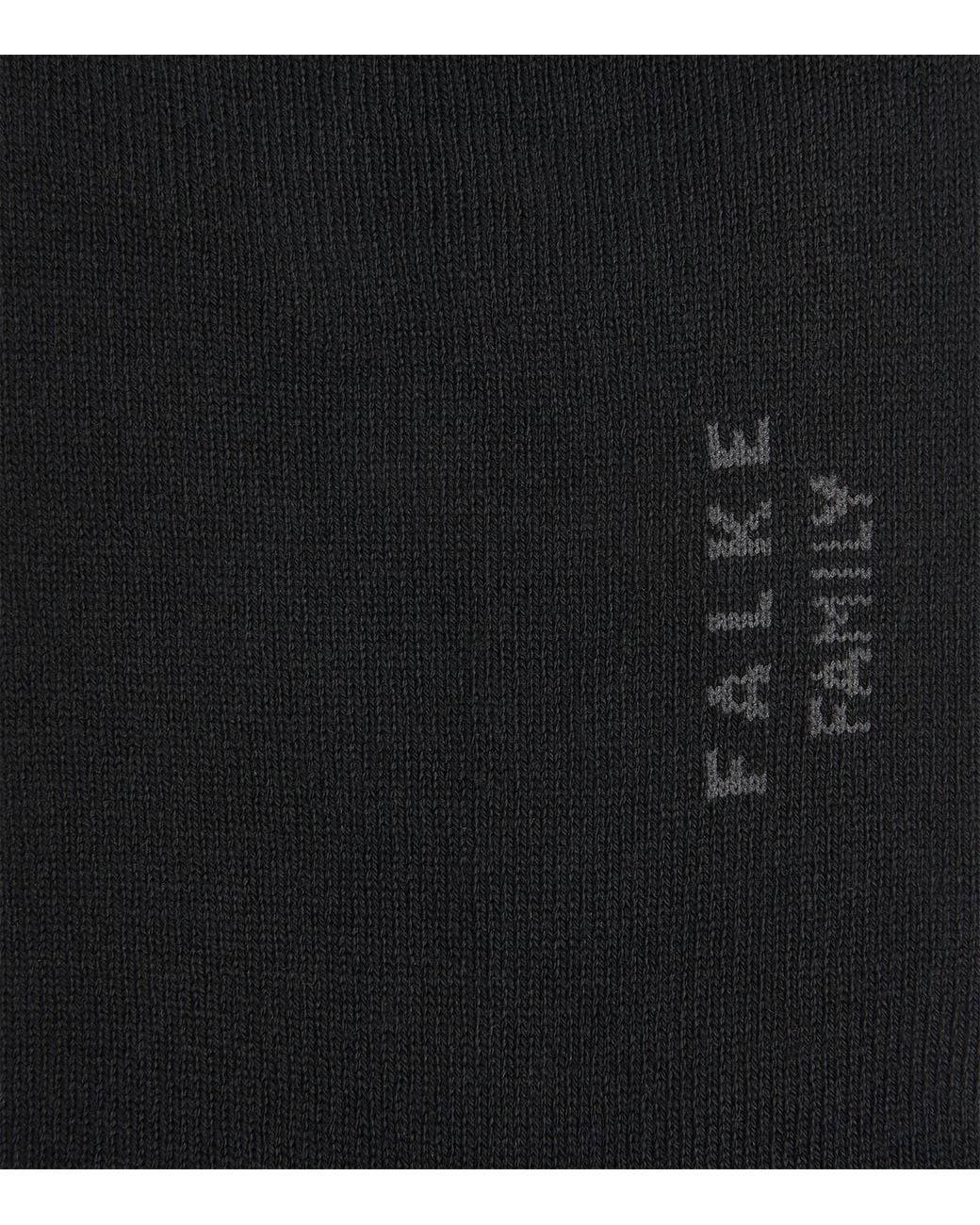 Falke Black Family Ankle Socks for men